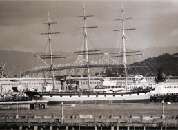 Ship on San Francisco Bay
